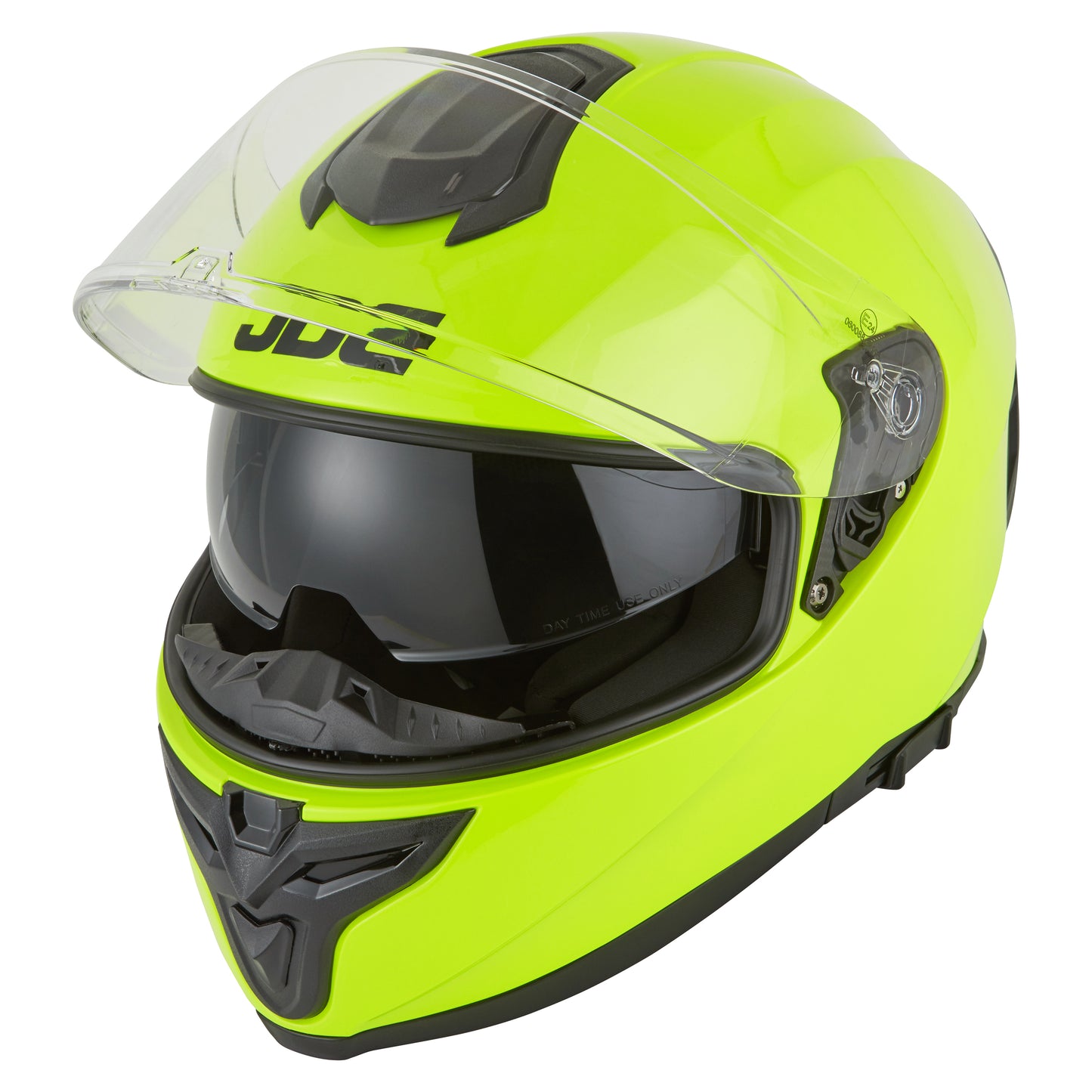 JDC Products Sabre Motorbike helmet hi-vis
