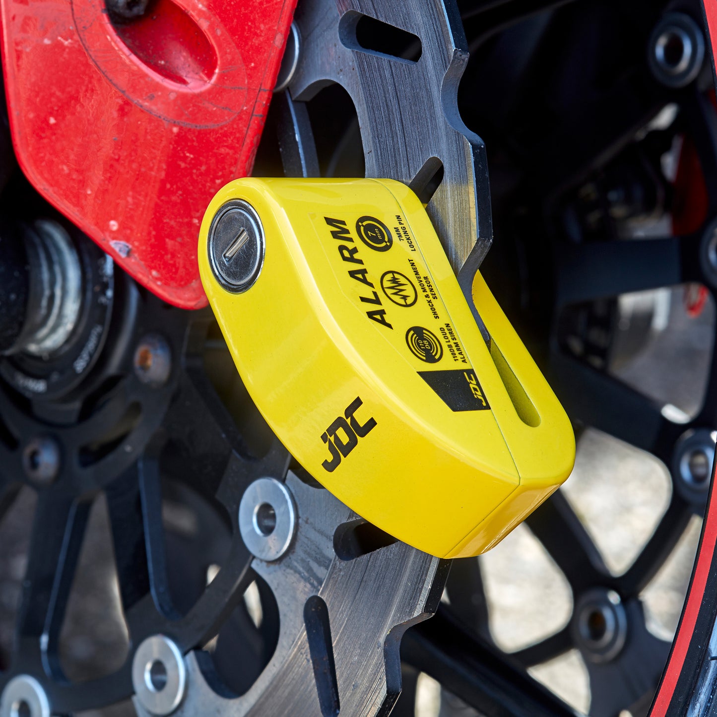 JDC Jaws Motorcycle Disc Lock Alarm