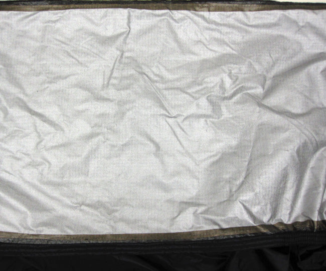 JDC Product's Heavy-Duty Cover for motorcycle silver strip