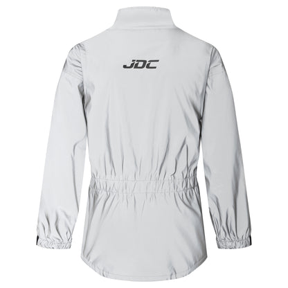 JDC Product's Shield Motorcycle Rain Jacket rear view