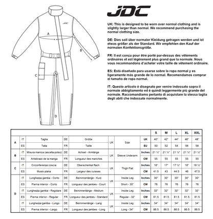 JDC Shield Motorcycle Rain Suit