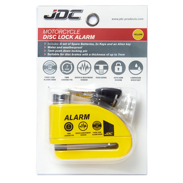 JDC Jaws Motorcycle Disc Lock Alarm