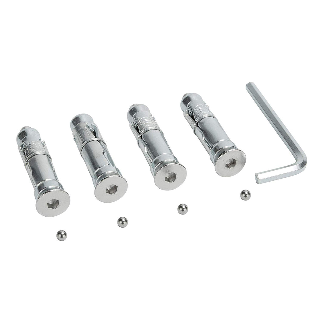 JDC Replacement Motorcycle Ground Anchor Bolts - x4 Pack