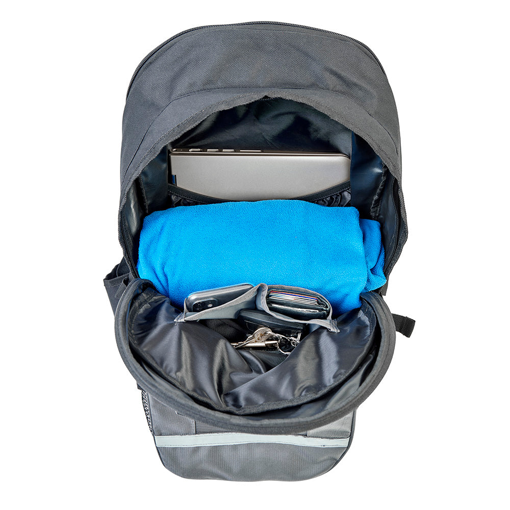 JDC Product's Frontier Motorbike rucksack interior view