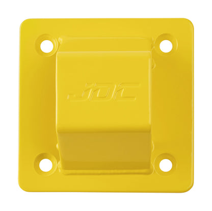 JDC Product's Ground Anchor Pro in yellow top view